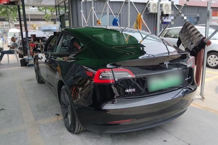 Used Tesla Model 3 2022 Rear-Wheel-Drive Version Rear Left 45 Deg