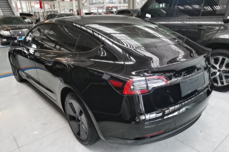Used Tesla Model 3 2022 Rear-Wheel-Drive Version Rear Left 45 Deg
