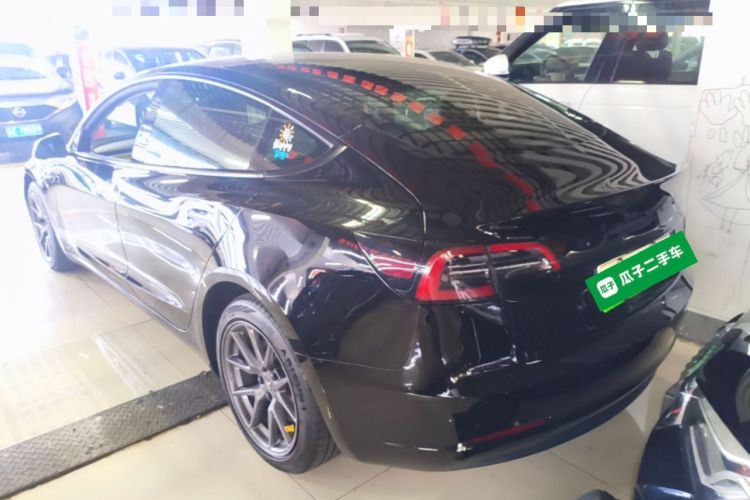 Used Tesla Model 3 2022 Rear-Wheel-Drive Version Rear Left 45 Deg