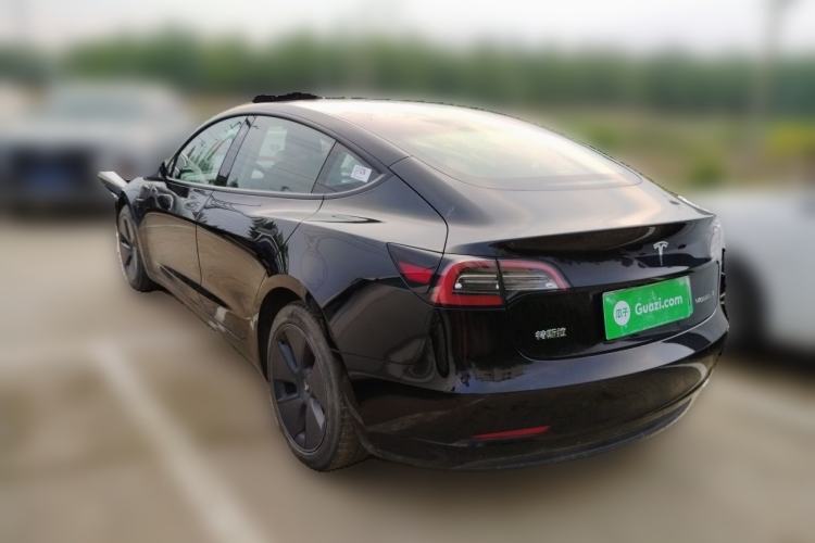 Used Tesla Model 3 2022 Rear-Wheel-Drive Version Rear Left 45 Deg