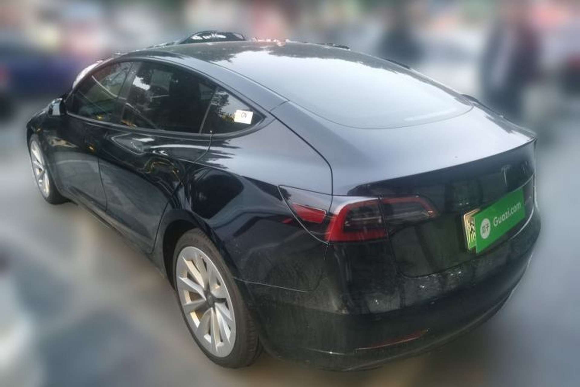 Used Tesla Model 3 2022 Rear-Wheel-Drive Version Rear Left 45 Deg