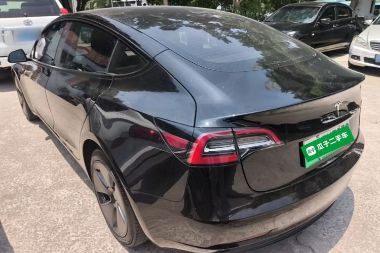 Used Tesla Model 3 2022 Rear-Wheel-Drive Version Rear Left 45 Deg