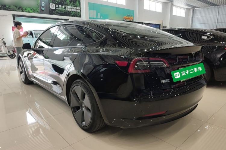 Used Tesla Model 3 2022 Rear-Wheel-Drive Version Rear Left 45 Deg