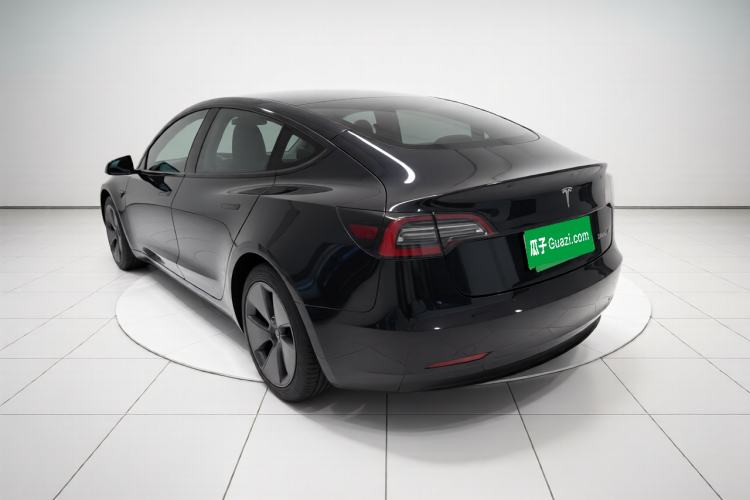 Used Tesla Model 3 2022 Rear-Wheel-Drive Version Rear Left 45 Deg
