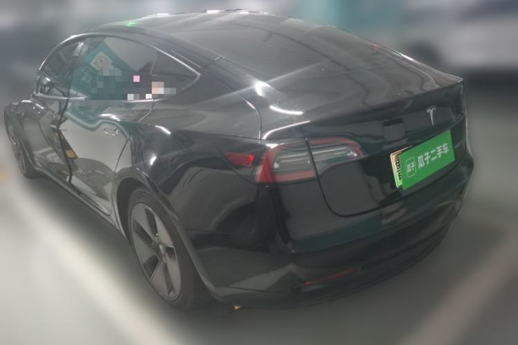 Used Tesla Model 3 2022 Rear-Wheel-Drive Version Rear Left 45 Deg