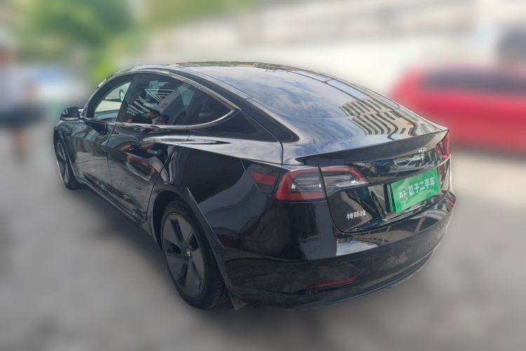 Used Tesla Model 3 2022 Rear-Wheel-Drive Version Rear Left 45 Deg
