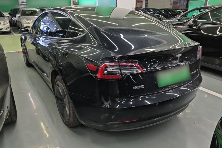 Used Tesla Model 3 2022 Rear-Wheel-Drive Version Rear Left 45 Deg
