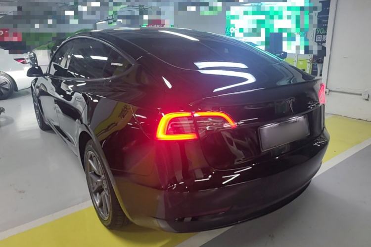 Used Tesla Model 3 2022 Rear-Wheel-Drive Version Rear Left 45 Deg