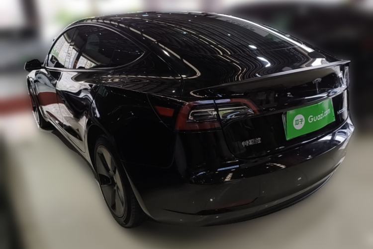 Used Tesla Model 3 2022 Rear-Wheel-Drive Version Rear Left 45 Deg