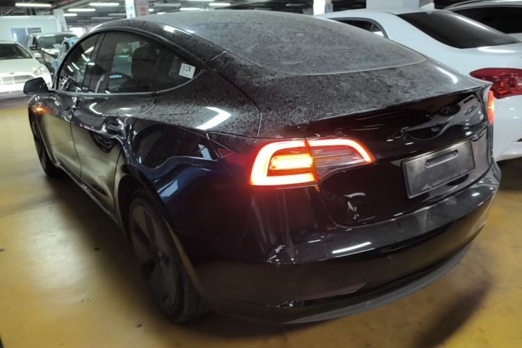 Used Tesla Model 3 2022 Rear-Wheel-Drive Version Rear Left 45 Deg