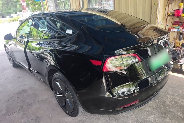 Used Tesla Model 3 2022 Rear-Wheel-Drive Version Rear Left 45 Deg