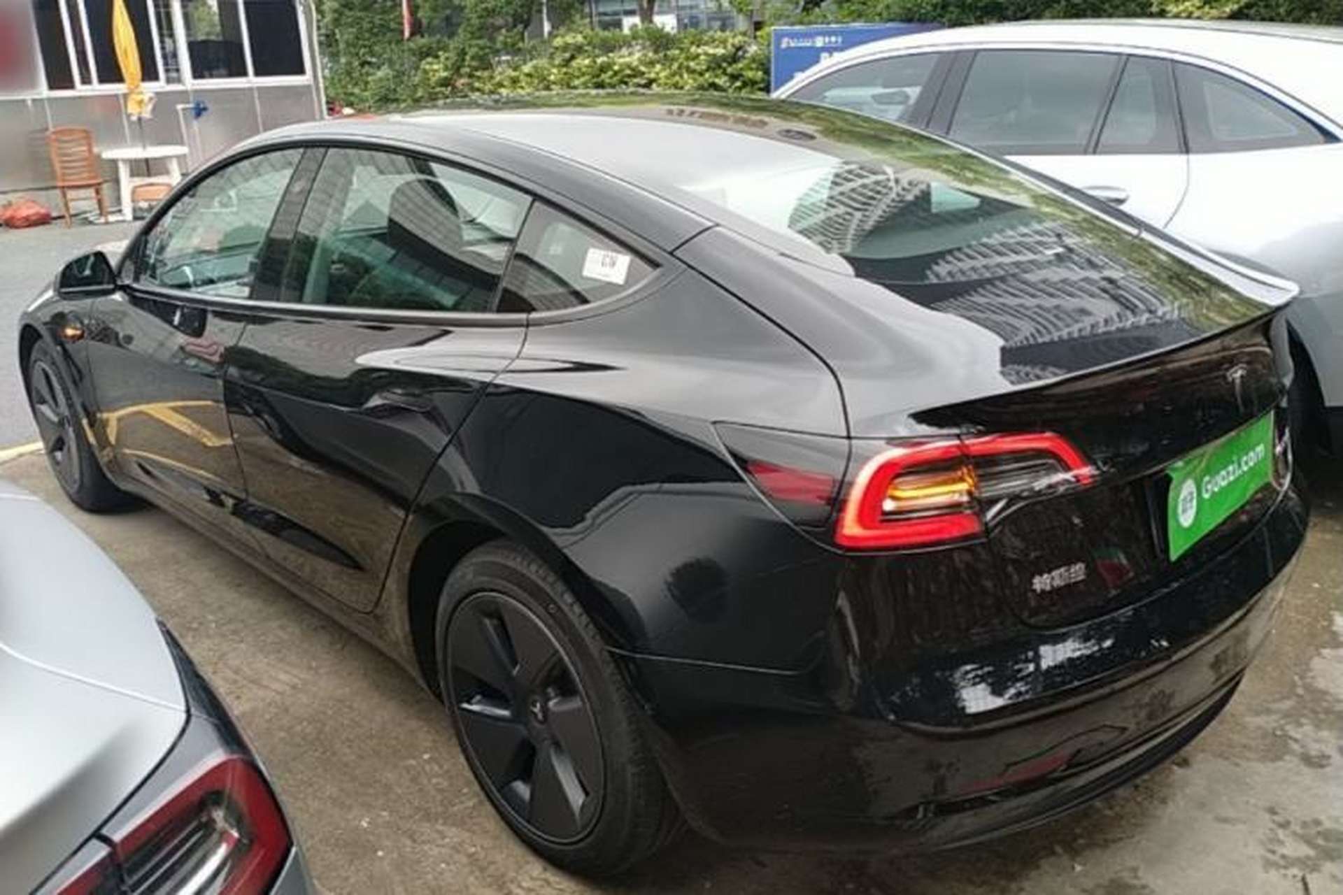 Used Tesla Model 3 2022 Rear-Wheel-Drive Version Rear Left 45 Deg