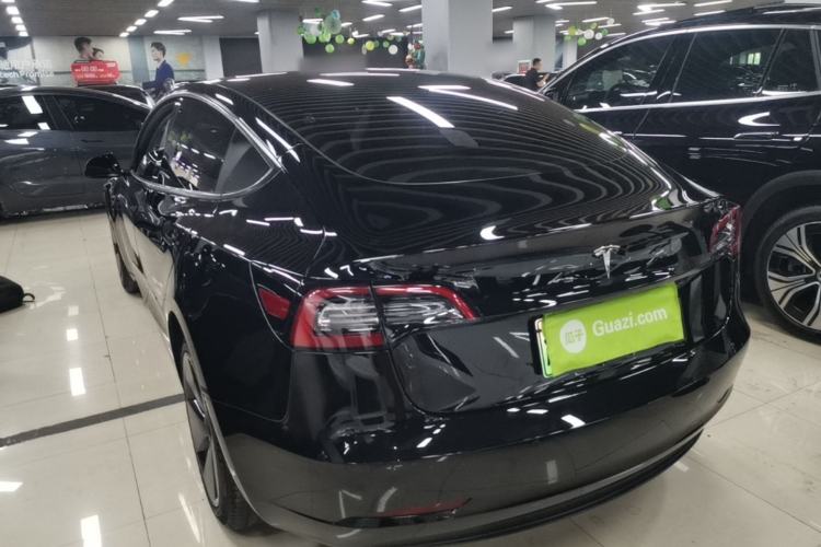 Used Tesla Model 3 2022 Rear-Wheel-Drive Version Rear Left 45 Deg