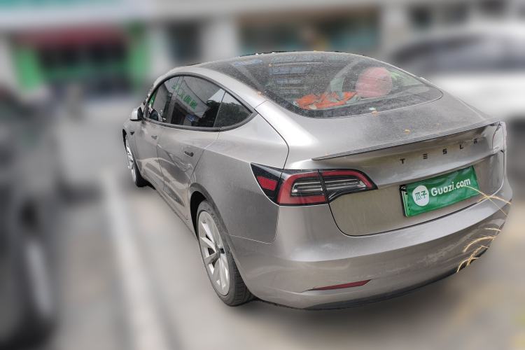 Used Tesla Model 3 2022 Rear-Wheel-Drive Version Rear Left 45 Deg