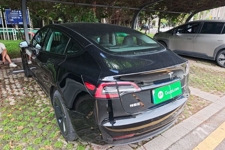 Used Tesla Model 3 2022 Rear-Wheel-Drive Version Rear Left 45 Deg