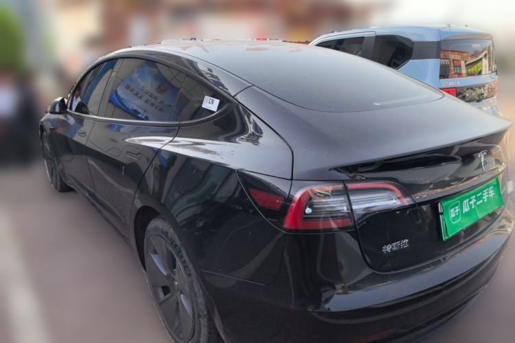 Used Tesla Model 3 2022 Rear-Wheel-Drive Version Rear Left 45 Deg