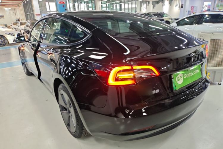 Used Tesla Model 3 2022 Rear-Wheel-Drive Version Rear Left 45 Deg