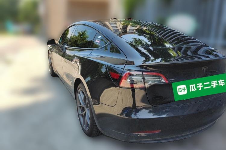 Used Tesla Model 3 2022 Performance High-Performance All-Wheel-Drive Version Rear Left 45 Deg