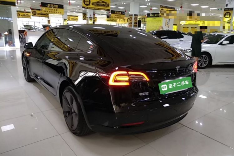 Used Tesla Model 3 2022 Rear-Wheel-Drive Version Rear Left 45 Deg
