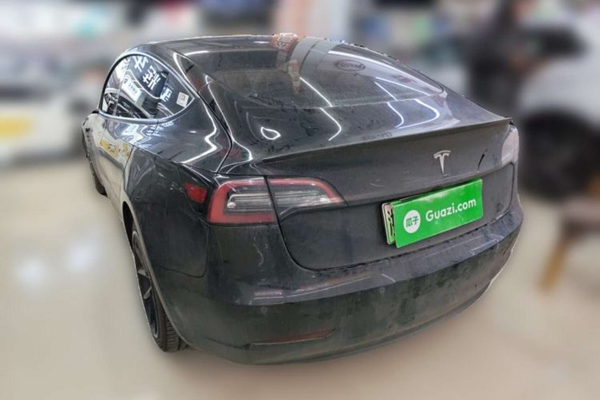 Used Tesla Model 3 2022 Rear-Wheel-Drive Version Rear Left 45 Deg