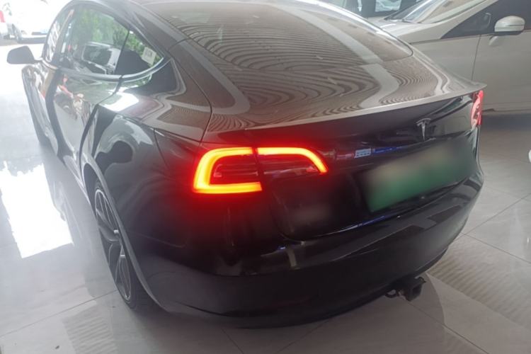 Used Tesla Model 3 2022 Performance High-Performance All-Wheel-Drive Version Rear Left 45 Deg