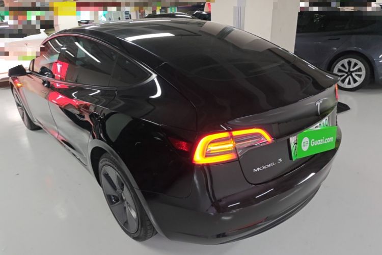 Used Tesla Model 3 2022 Rear-Wheel-Drive Version Rear Left 45 Deg
