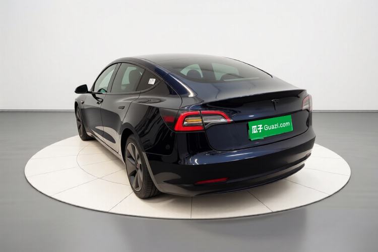 Used Tesla Model 3 2022 Rear-Wheel-Drive Version Rear Left 45 Deg
