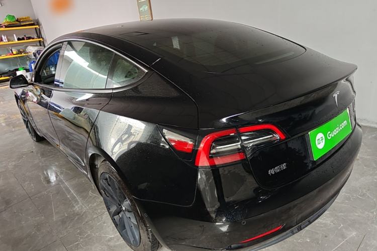 Used Tesla Model 3 2022 Rear-Wheel-Drive Version Rear Left 45 Deg
