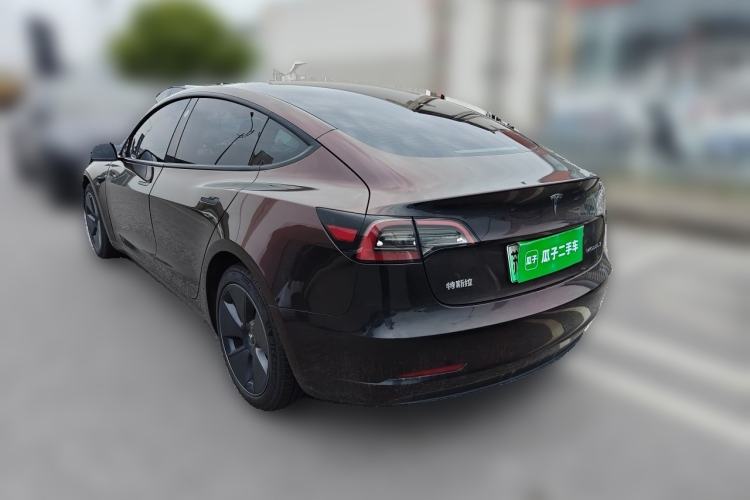 Used Tesla Model 3 2022 Rear-Wheel-Drive Version Rear Left 45 Deg