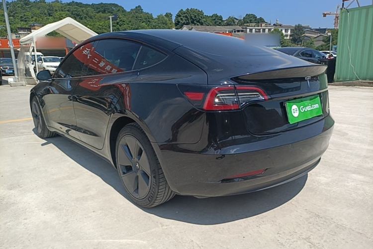 Used Tesla Model 3 2022 Rear-Wheel-Drive Version Rear Left 45 Deg