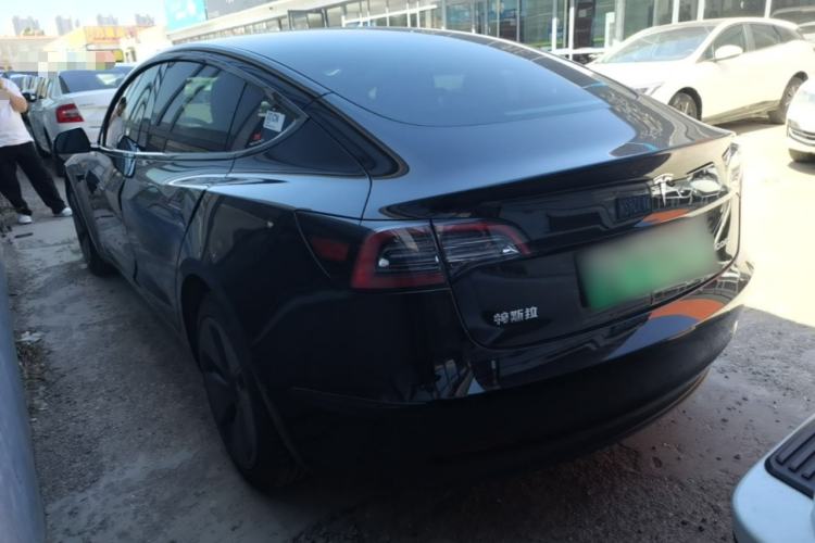 Used Tesla Model 3 2022 Rear-Wheel-Drive Version Rear Left 45 Deg