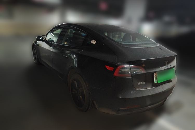 Used Tesla Model 3 2022 Rear-Wheel-Drive Version Rear Left 45 Deg