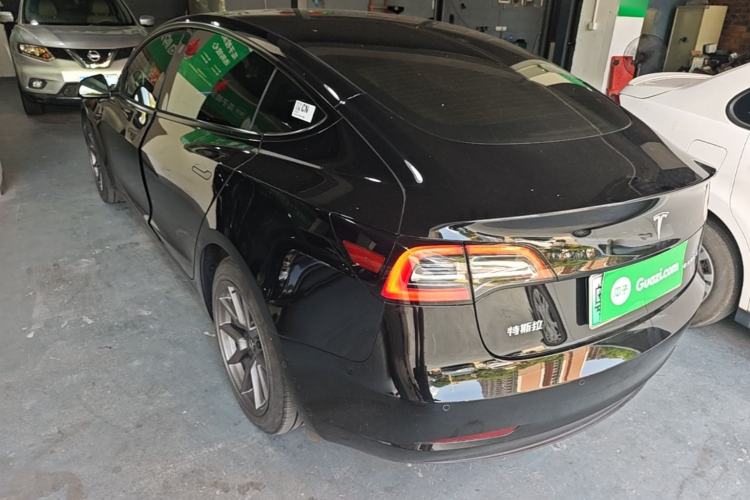Used Tesla Model 3 2022 Rear-Wheel-Drive Version Rear Left 45 Deg