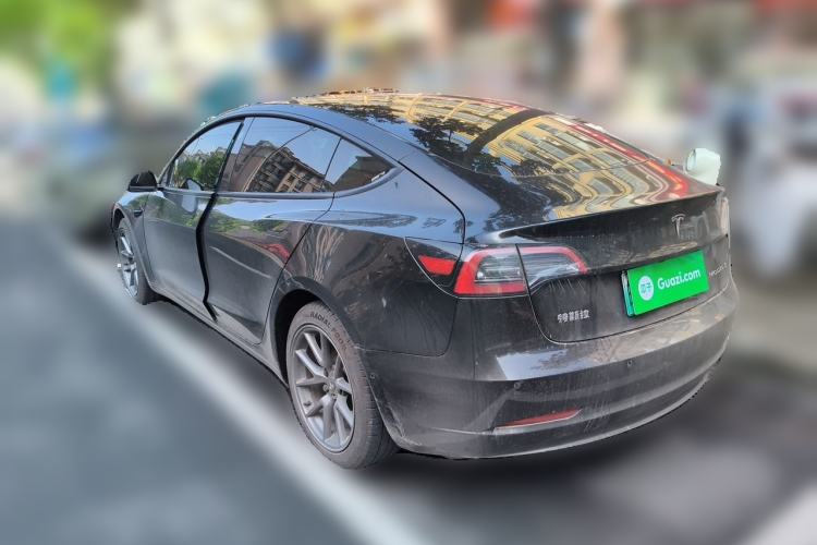 Used Tesla Model 3 2022 Rear-Wheel-Drive Version Rear Left 45 Deg