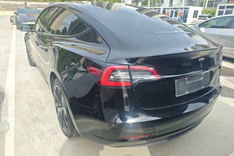 Used Tesla Model 3 2022 Rear-Wheel-Drive Version Rear Left 45 Deg