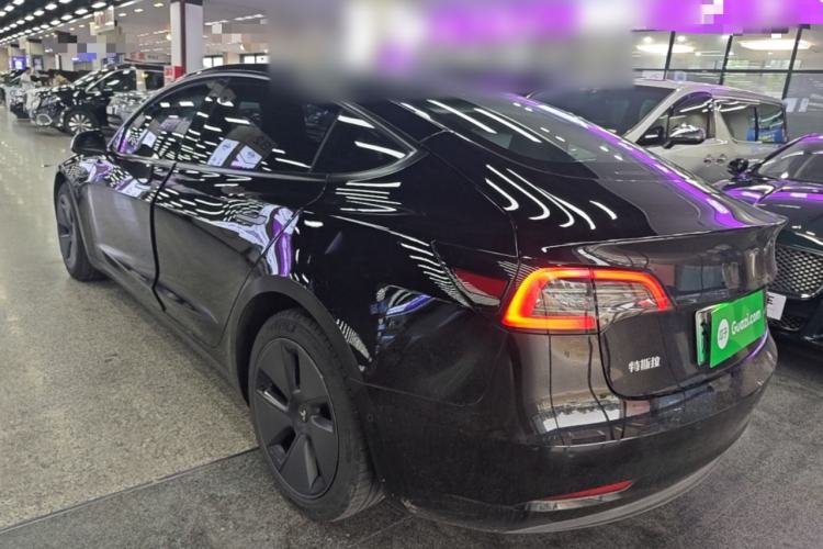 Used Tesla Model 3 2022 Rear-Wheel-Drive Version Rear Left 45 Deg