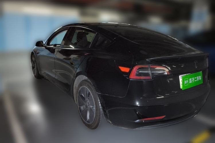 Used Tesla Model 3 2022 Rear-Wheel-Drive Version Rear Left 45 Deg