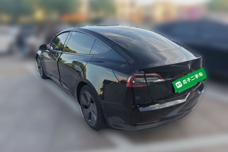 Used Tesla Model 3 2022 Rear-Wheel-Drive Version Rear Left 45 Deg