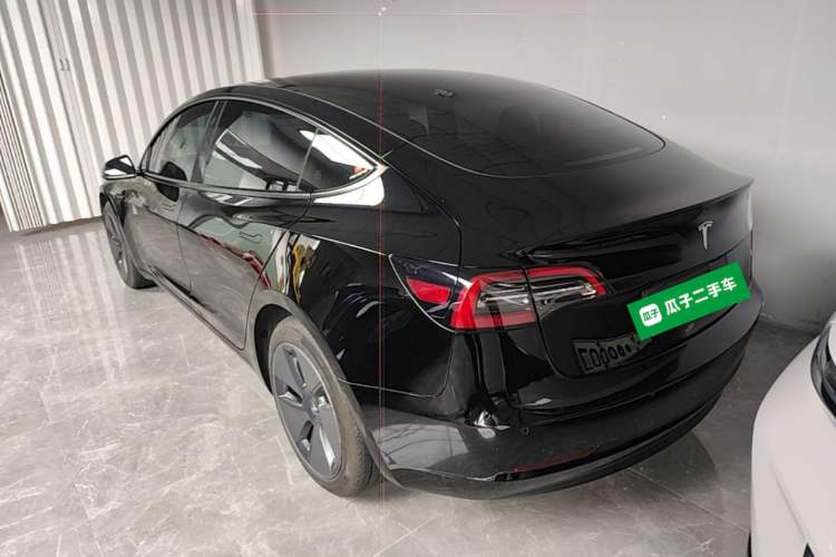 Used Tesla Model 3 2022 Rear-Wheel-Drive Version Rear Left 45 Deg