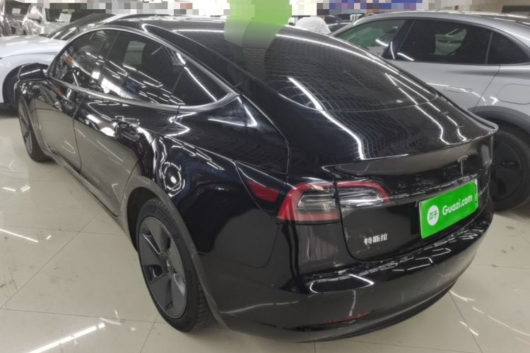 Used Tesla Model 3 2022 Rear-Wheel-Drive Version Rear Left 45 Deg