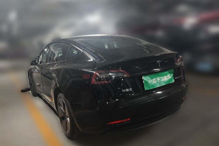 Used Tesla Model 3 2022 Rear-Wheel-Drive Version Rear Left 45 Deg