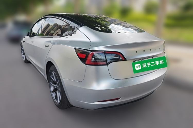 Used Tesla Model 3 2022 Rear-Wheel-Drive Version Rear Left 45 Deg