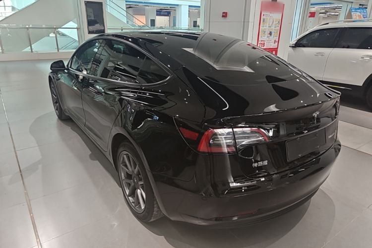 Used Tesla Model 3 2022 Rear-Wheel-Drive Version Rear Left 45 Deg