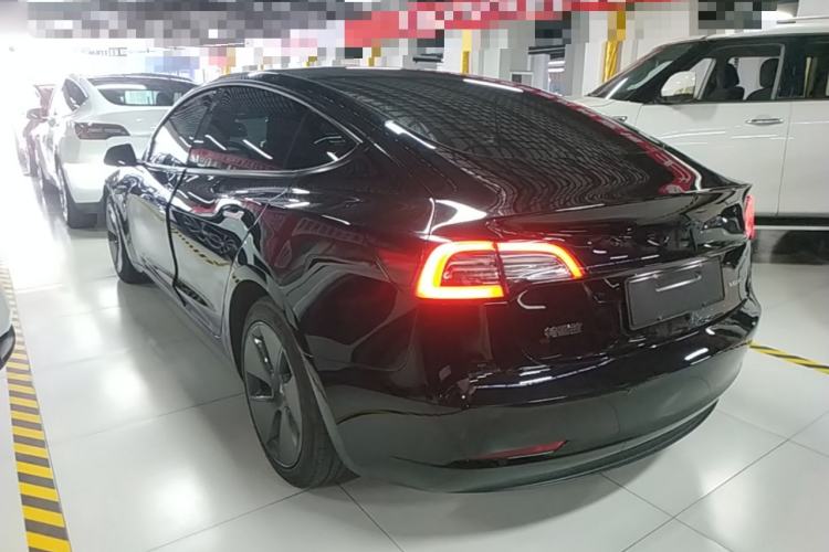 Used Tesla Model 3 2022 Rear-Wheel-Drive Version Rear Left 45 Deg