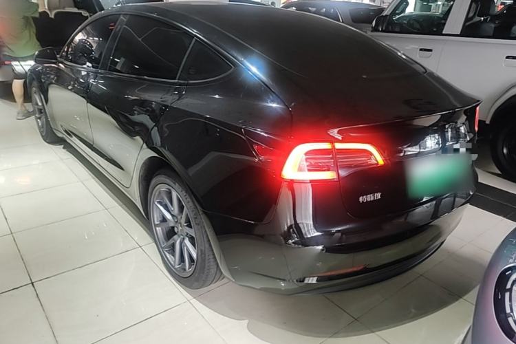 Used Tesla Model 3 2022 Rear-Wheel-Drive Version Rear Left 45 Deg