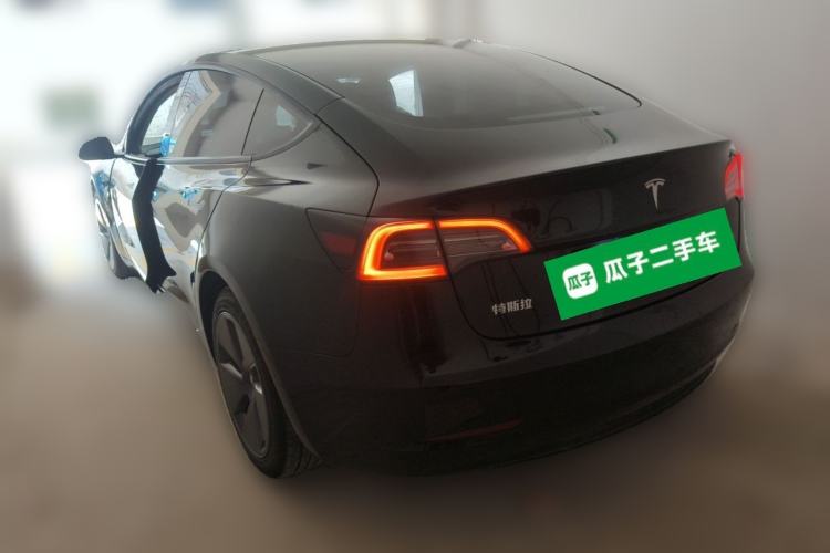 Used Tesla Model 3 2022 Rear-Wheel-Drive Version Rear Left 45 Deg