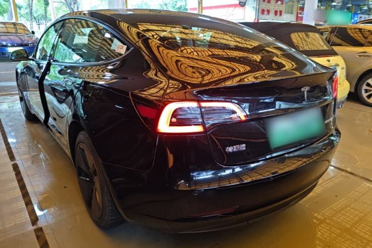Used Tesla Model 3 2022 Rear-Wheel-Drive Version Rear Left 45 Deg