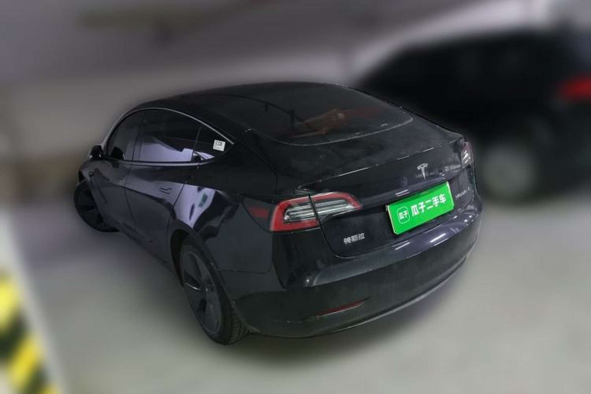 Used Tesla Model 3 2022 Rear-Wheel-Drive Version Rear Left 45 Deg