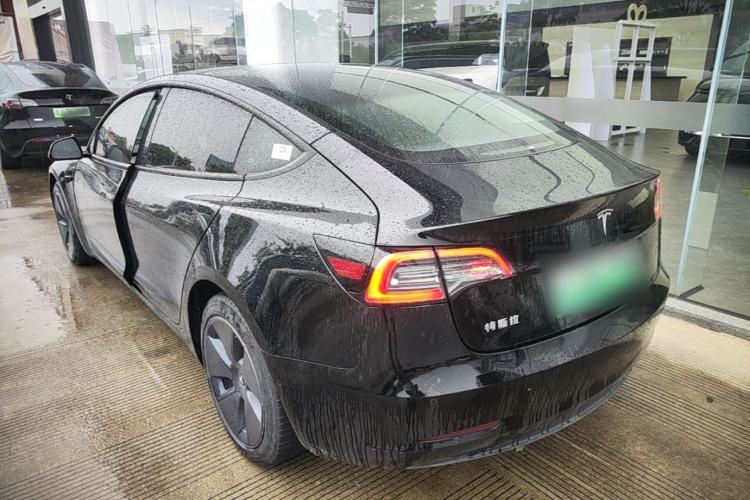 Used Tesla Model 3 2022 Rear-Wheel-Drive Version Rear Left 45 Deg