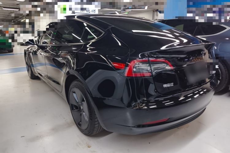 Used Tesla Model 3 2022 Rear-Wheel-Drive Version Rear Left 45 Deg